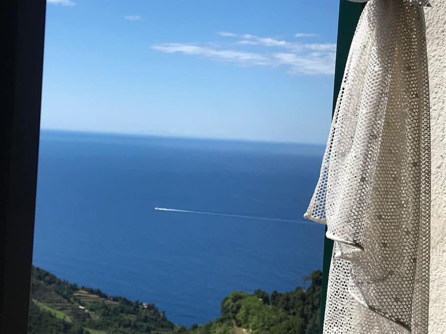 La Finestra Sul Mare A Drignana Villa Vernazza Exteriör bild