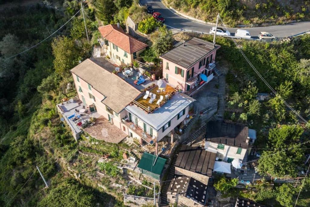 La Finestra Sul Mare A Drignana Villa Vernazza Exteriör bild