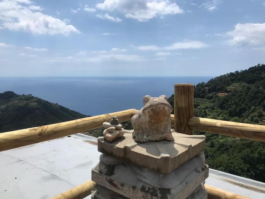 La Finestra Sul Mare A Drignana Villa Vernazza Exteriör bild